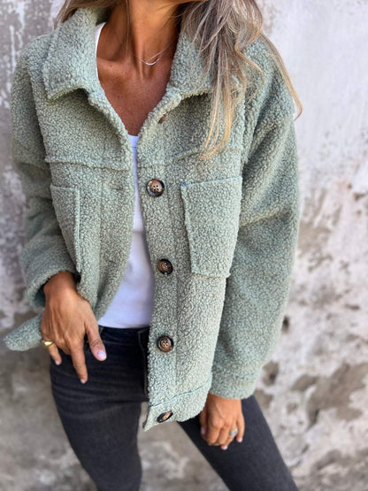 Bella | Warme Kurze Frühlingsjacke