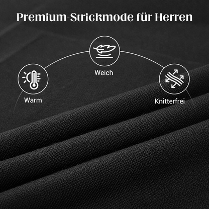 Premium Kaschmirpulli Herren Einfarbig