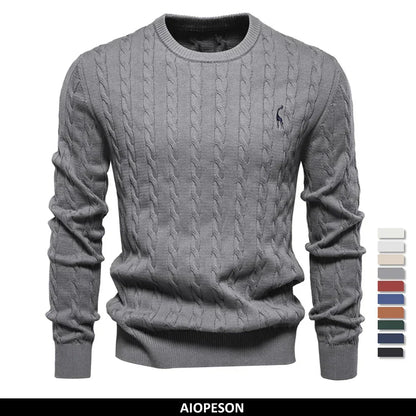 Falkner | Strickmodern Herrenpullover