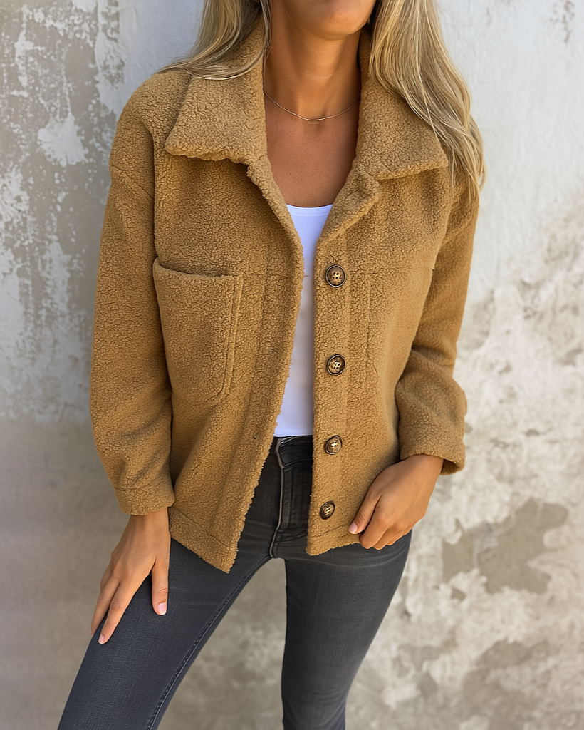 Bella | Warme Kurze Frühlingsjacke